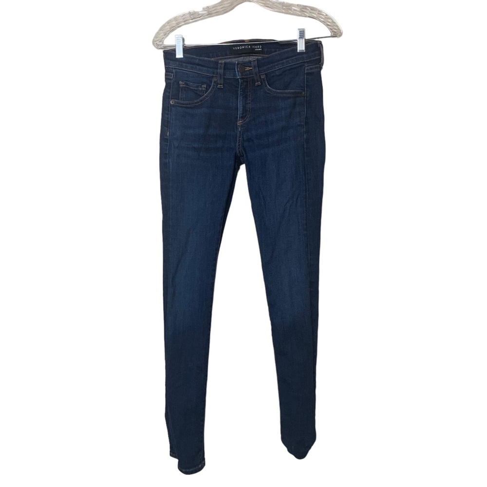 Veronica Beard Brooke 8.5 Inch Skinny Jeans Size 26 Blue Mid Rise Ankle Length